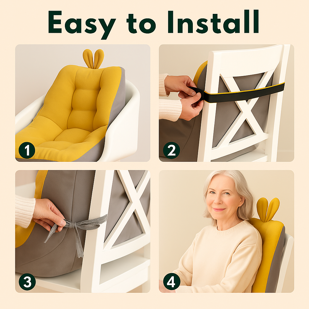 Comforsia: Fight and prevent back, lumbar, and neck pain